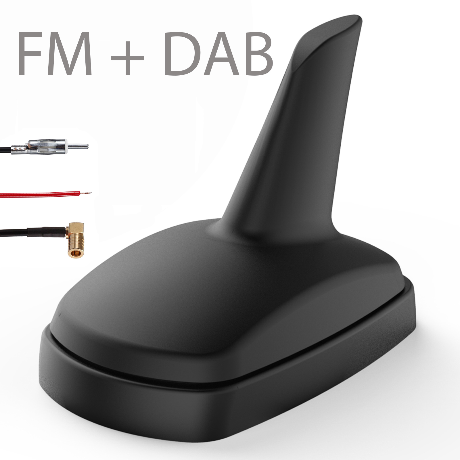 Dachantenne Autoantenne AM/FM Autoradio Shark Antenne für Fiat Freemon