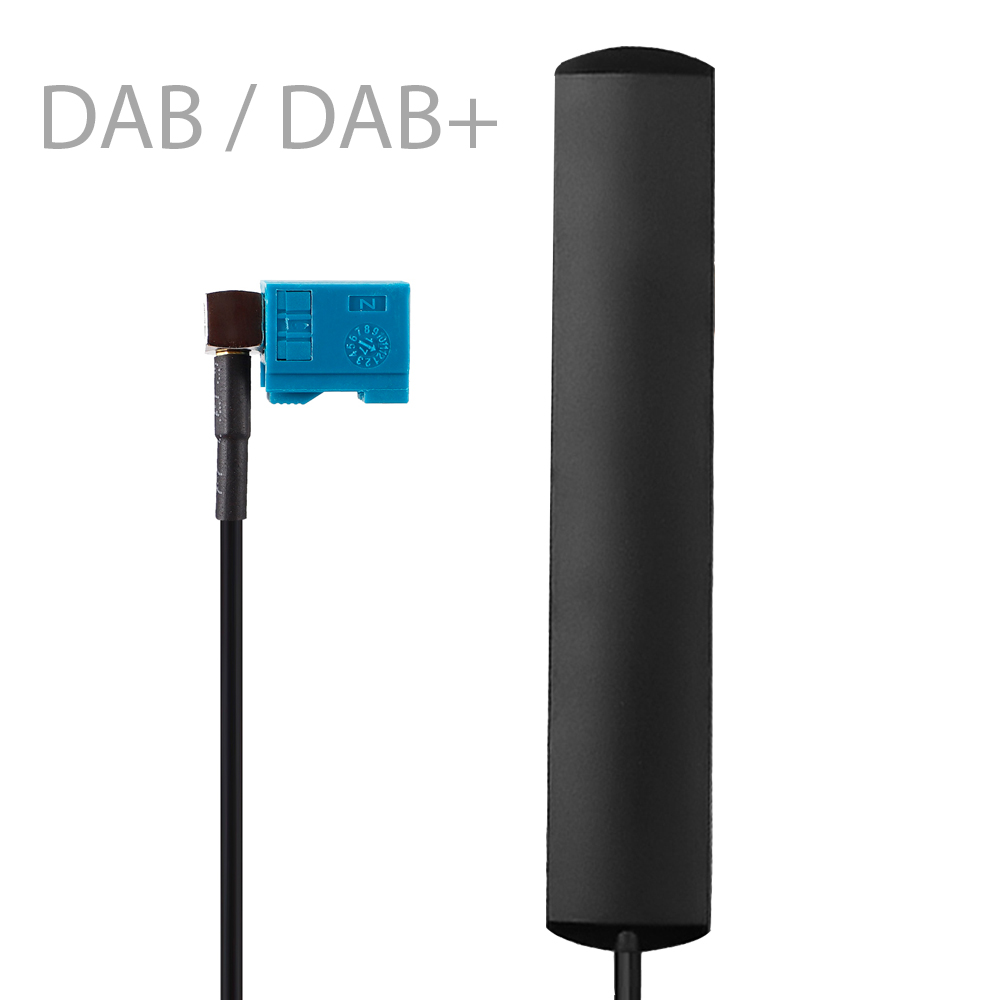 DAB+/ DAB Antenne Digital SMB Scheibenantenne 5M passend für Alpine Sony  Pioneer