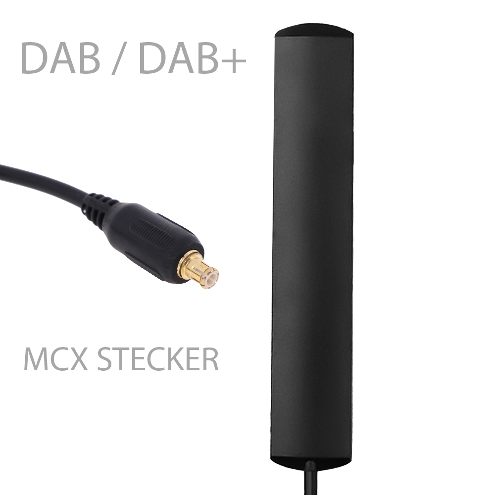 DAB Scheibenantenne Aktiv MCX Verstärker Digital Autoradio Antenne