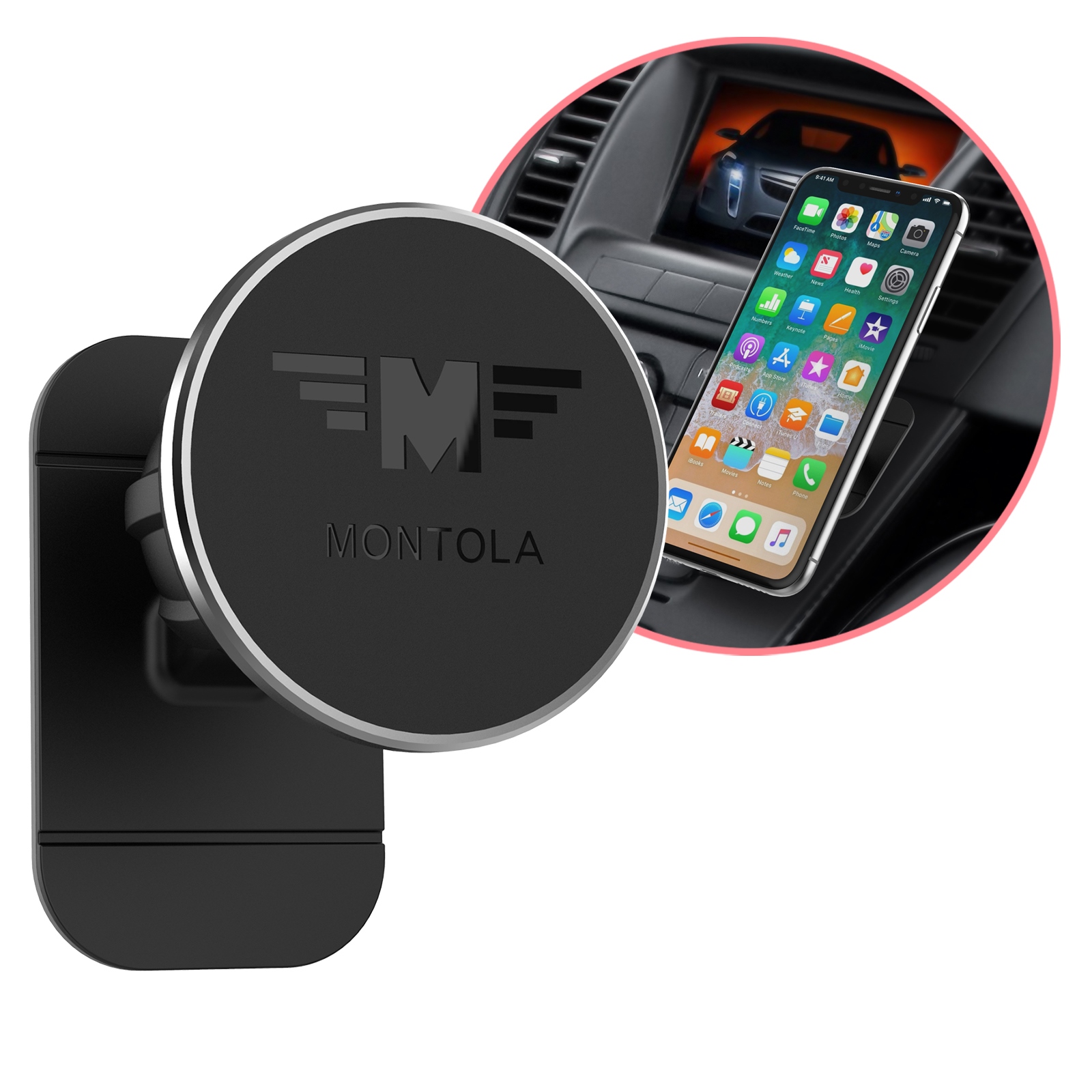 Autohalterung Auto Magnet Armaturenbrett Handy KFZ Smartphone Halter Universal eBay